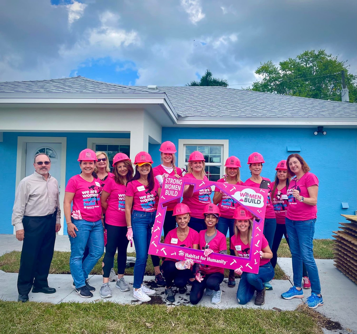 Habitat for Humanity was in Belle Glade on March 16.